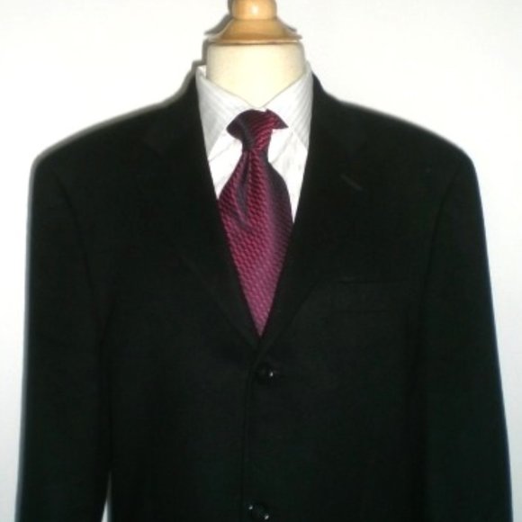 SAKS FIFTH AVENUE LORO PIANA CASHMERE blazer 39L - Picture 2 of 7
